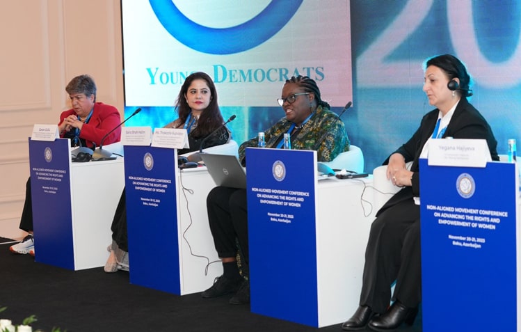 saira shah halim in nam conference 2023 gender equality issues