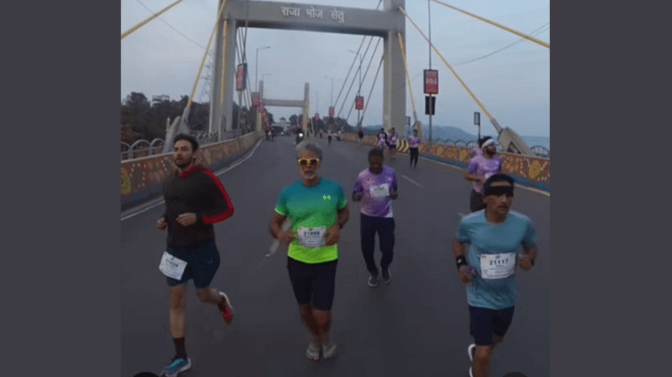 identity crisis on marathon milind soman bhopal