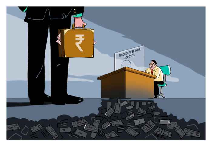 net profits electoral bonds scam donations