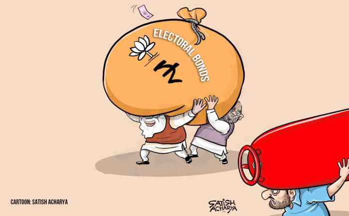 electoral bond scam extortion racket bonds corruption ed cbi