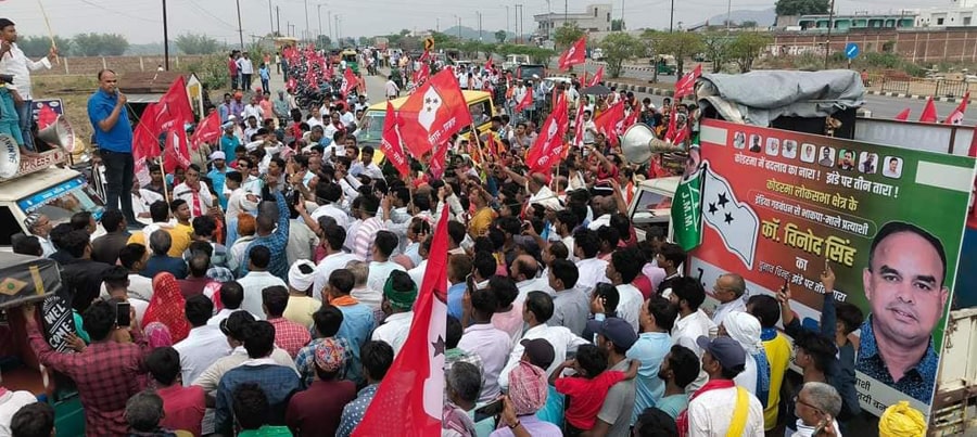 इंडिया गठबंधन उम्मीदवार विनोद सिंह प्रधानमंत्री कोडरमा