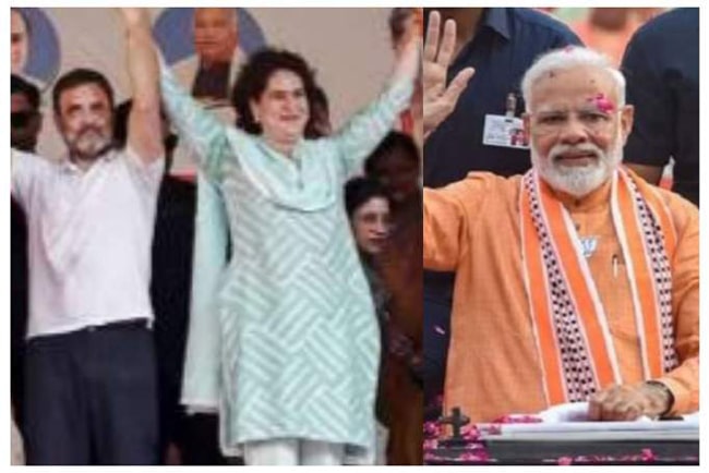 राहुल गांधी प्रियंका कांग्रेस इंडिया गठबंधन बिहार झारखंड वाराणसी बनारस