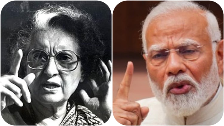 indira gandhi narendra modi emergency contemporary india