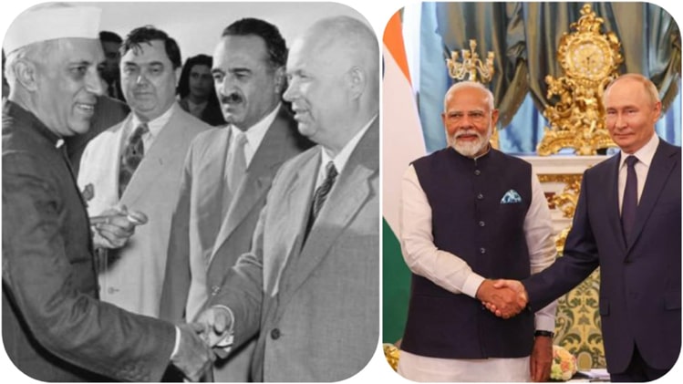 indo-russian relations india russia friendship jawaharlal nehru narendra modi
