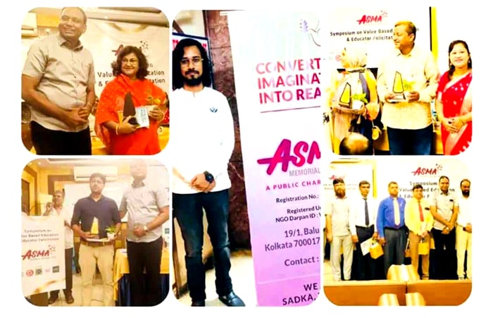 educators teachers felicitation kolkata education asma memorial