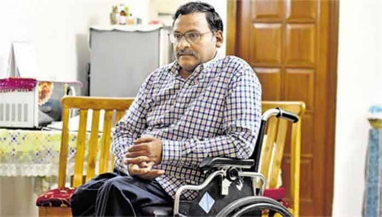 prof gn saibaba death judiciary disabled scholar