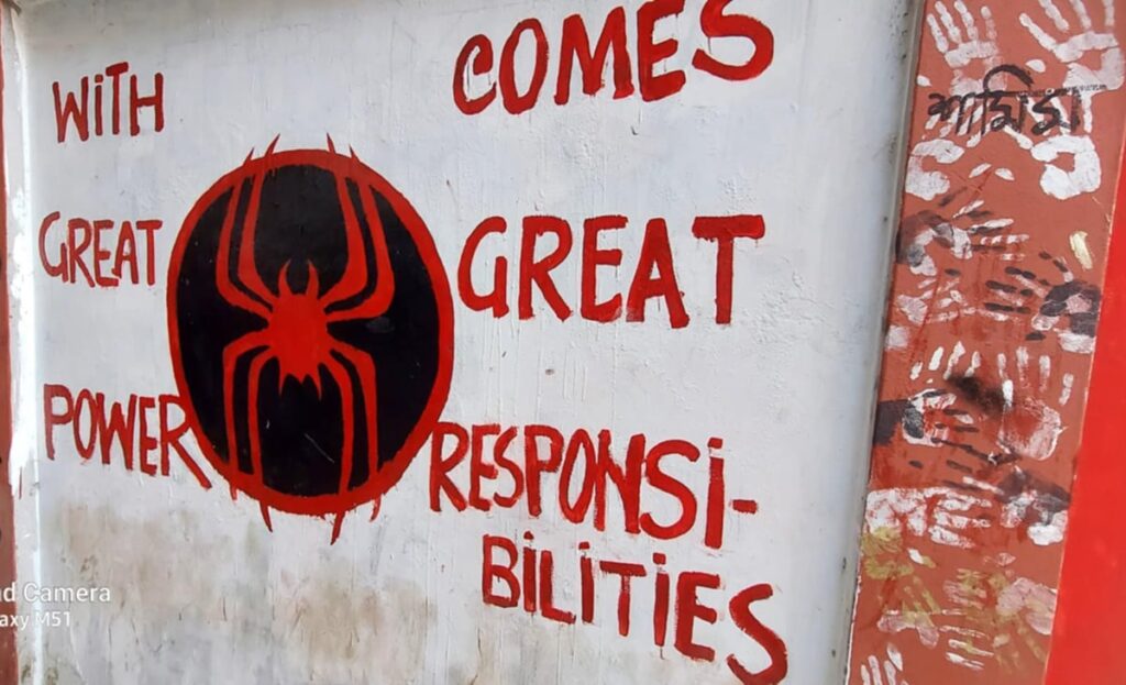 bangladesh democracy crisis bangla speaking politics majoritarianism graffiti