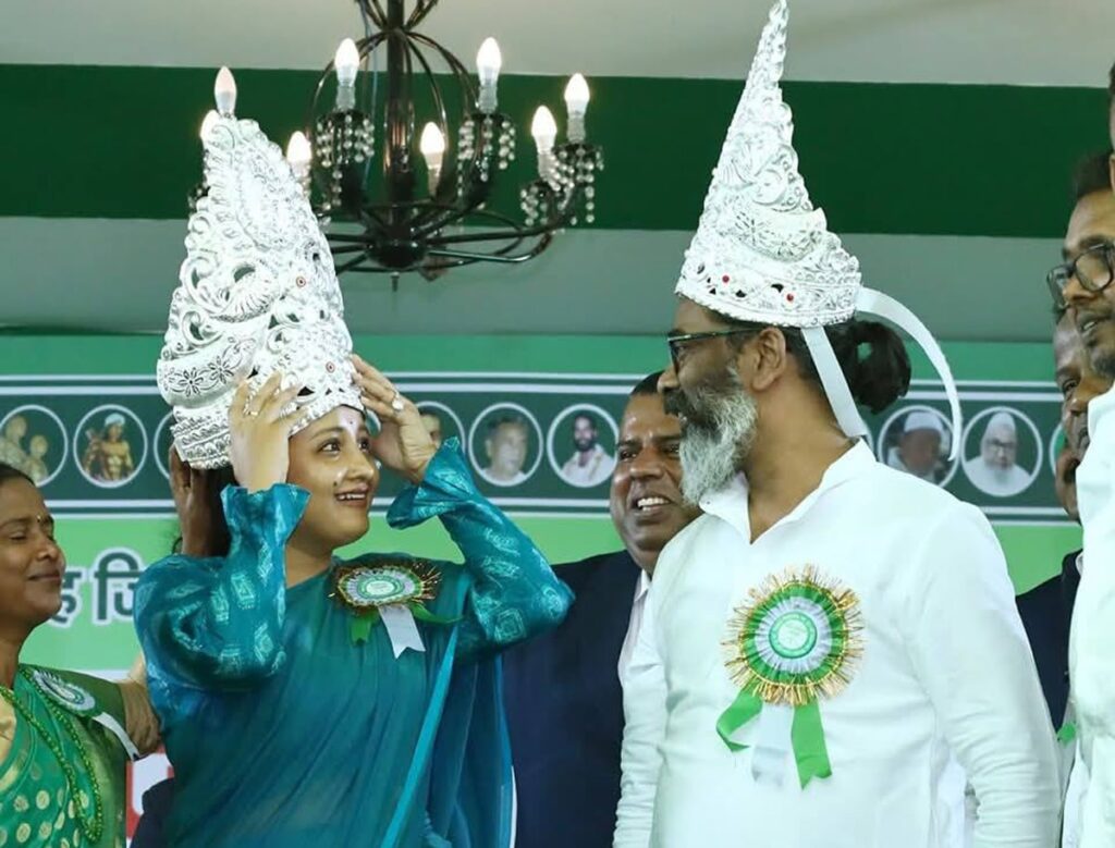 hemant soren demands dues jmm giridih kalpna soren