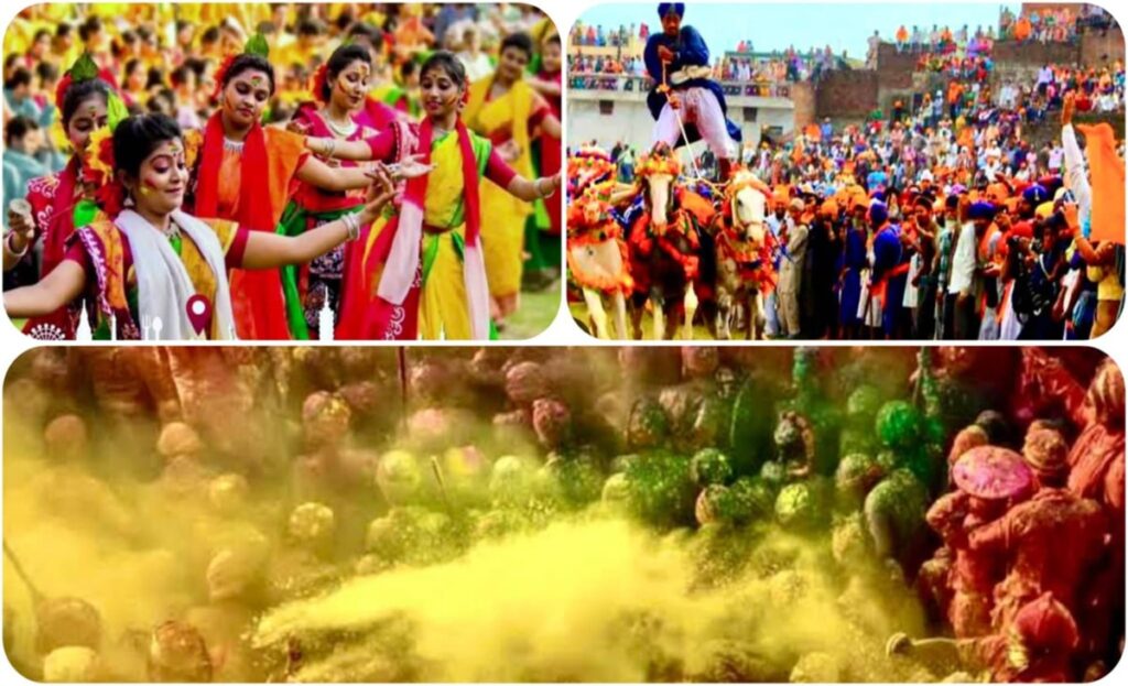 holi spring festival colours color basant Utsav