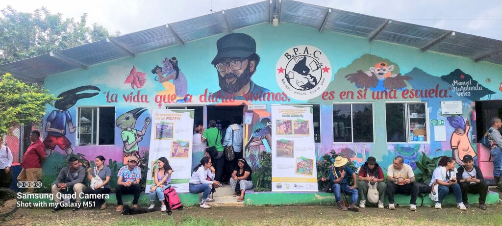 sandra gonzalez sanabria guerrilla aqua bonita village colombia