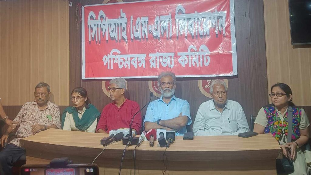 sir of electoral rolls cpiml voter lists bihar bengal dipankar bhattacharya