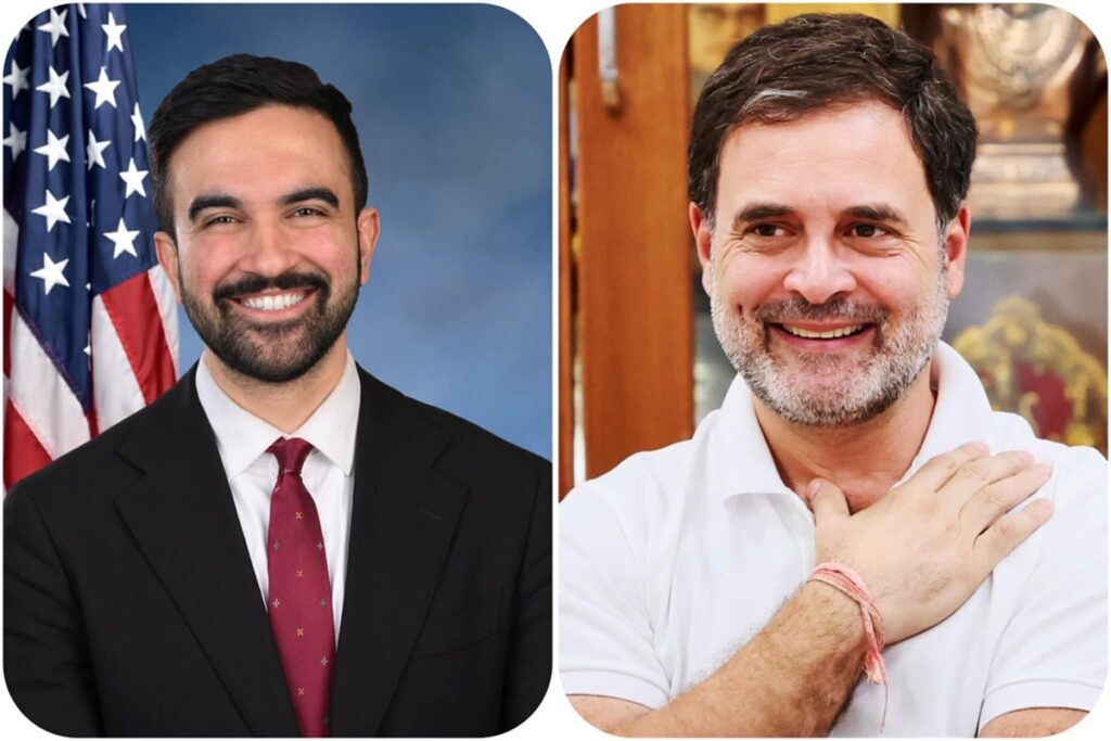 zohran mamdani new york mayor race rahul gandhi congress