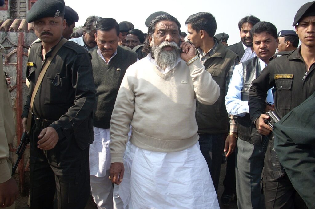 शिबू सोरेन 'गुरुजी' झारखंड Jharkhand shibu soren guruji