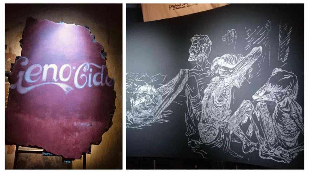 bengal durga puja gaza genocide famine behala friends kolkata