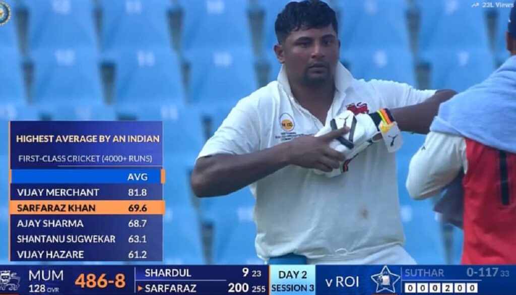 cricketer batsman sarfaraz khan selection snub indian cricket team india